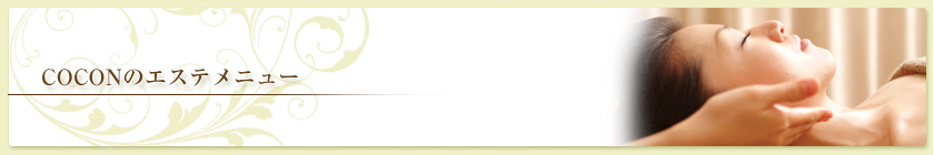 心音のエステメニュー