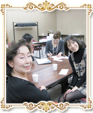 手前お二人がファイナリスト。